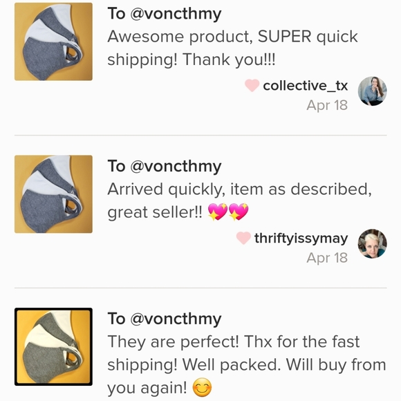 HOST PICK - Set of 5 colors Washable Cloth Mask - Picture 7 of 12